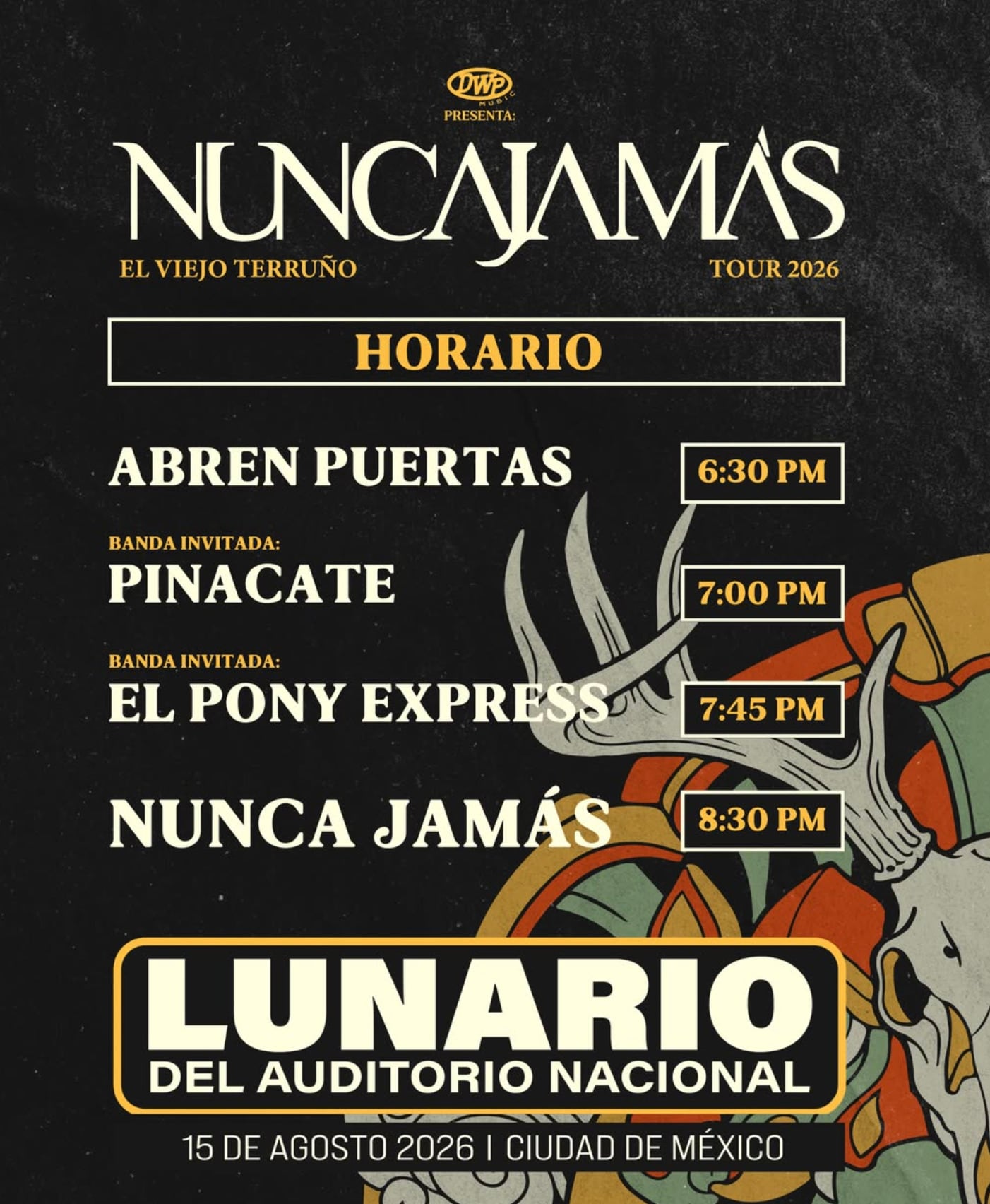 Nunca Jamás en el Lunario del Auditorio Nacional