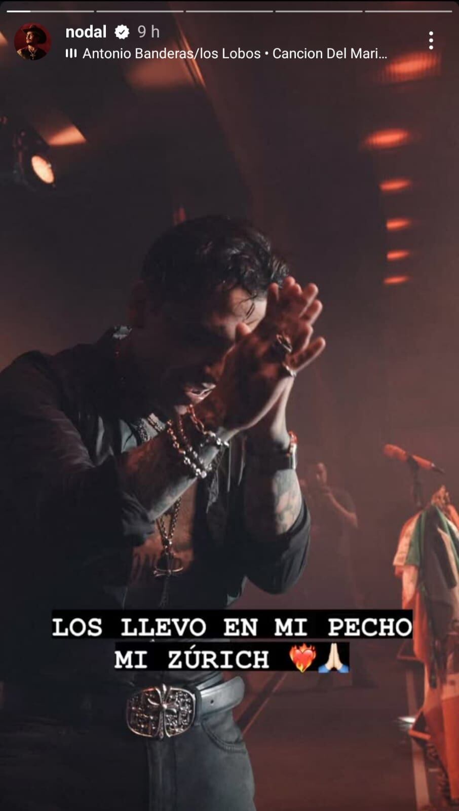 Christian Nodal arranca gira en Europa con sold out