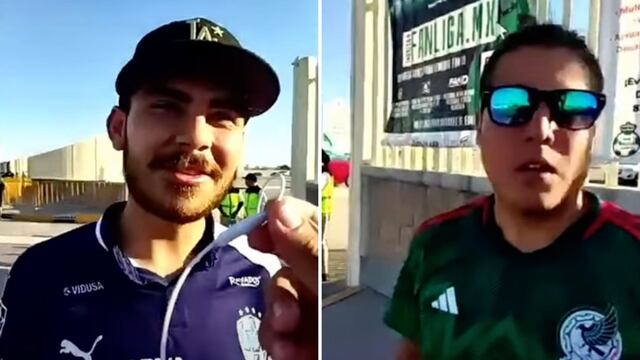 Fans regios en Torreón previo al Santos Laguna vs Rayados de Monterrey