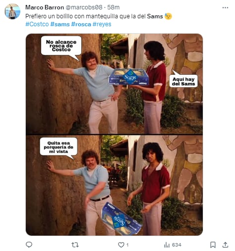 Memes por la Rosca de Reyes de Sam’s Club que casi nadie quiere