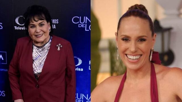 Carmen Salinas y Azela Robinson.