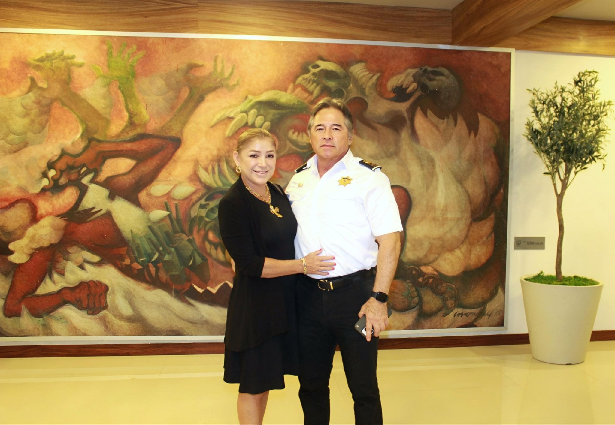 Verónica Encalada, esposa de Hernán Bermúdez Requena