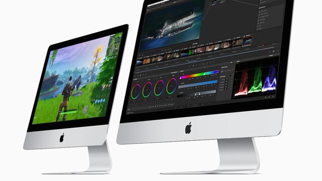 Las computadoras iMac actualizadas este año.