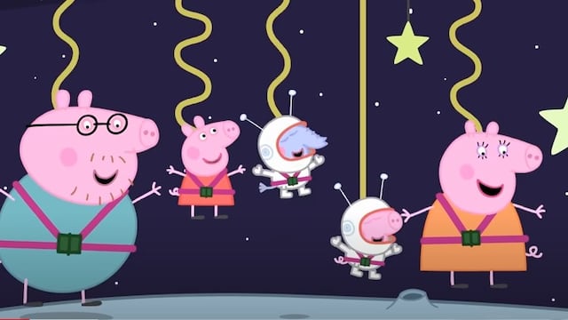 Peppa Pig episodio De visita en la Luna
