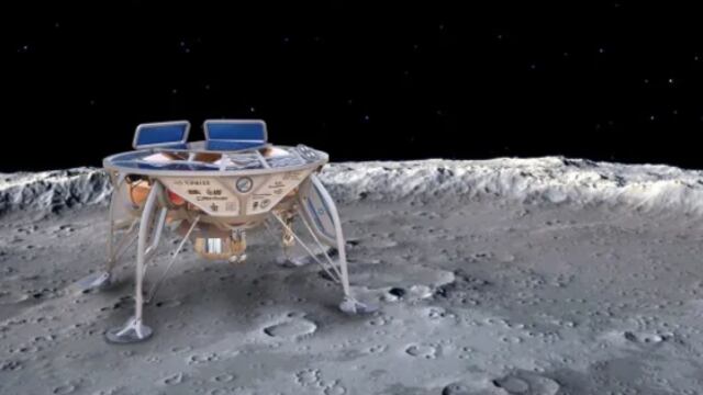 Concepto artístico de Beresheet