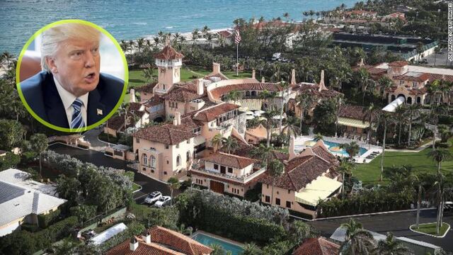 Catean residencia de Donald Trump