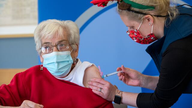 Aplicación de vacuna