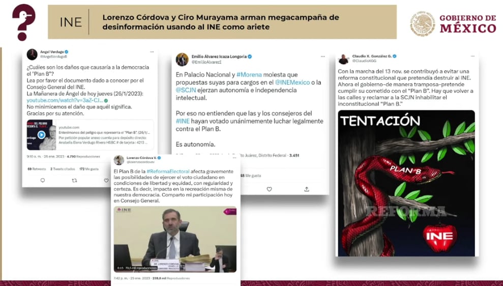 Quién es quién en las mentiras de la semana, mañanera 1 de febrero