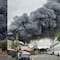 Bachoco: incendio en bodega de Monterrey, así quedó el lugar