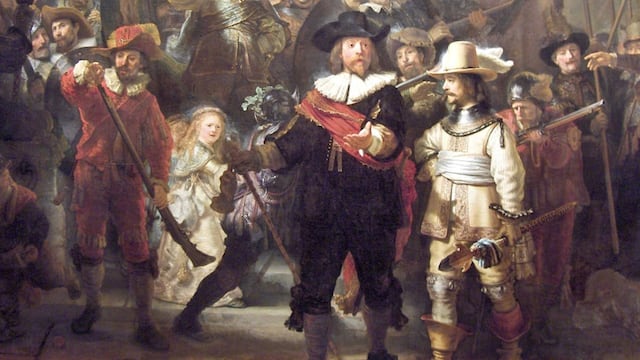 'La ronda de noche' de Rembrandt.