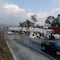 ¿Qué pasó en la autopista México-Puebla? Choque aparatoso complica la circulación