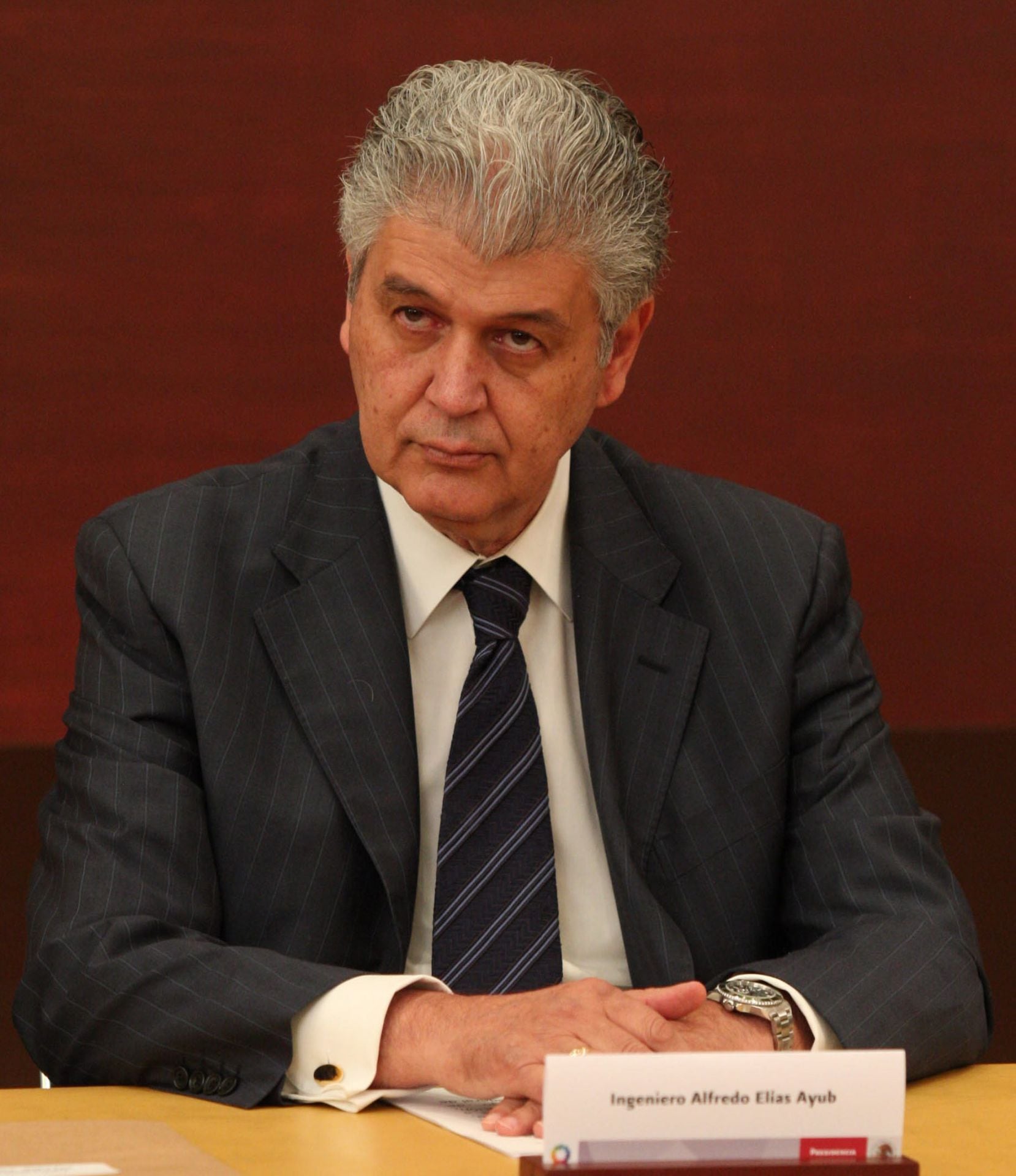 Alfredo Elías Ayub, exdirector de CFE