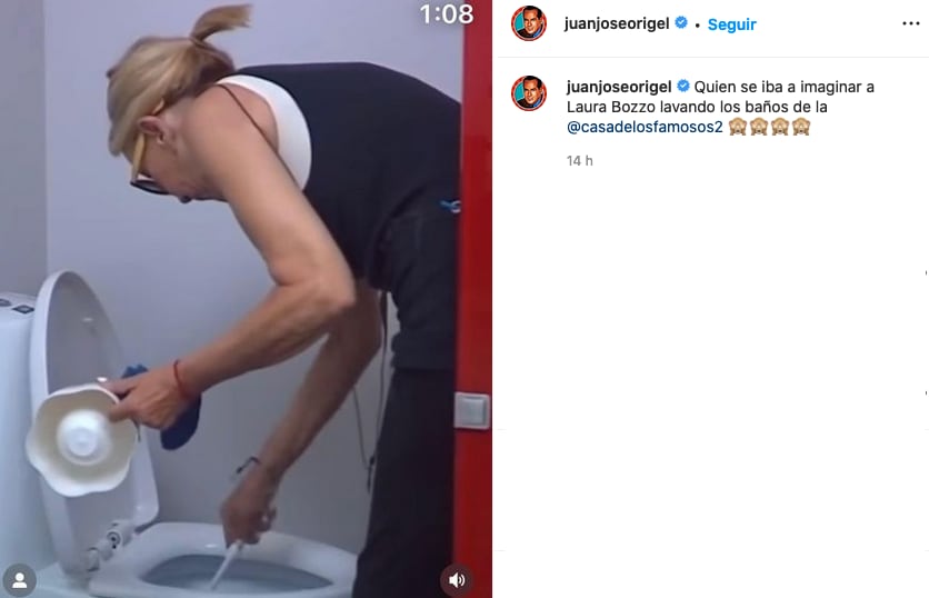 Pepillo Origel se burla de Laura Bozzo por haber limpiado un baño.