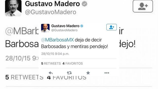 Todo comenzó horas antes, cuando frente a un grupo de reporteros, el senador perredista refirió que diversas versiones señalan a Madero como el principal impulsor de la reducción del impuesto a las bebidas azucaradas.
 