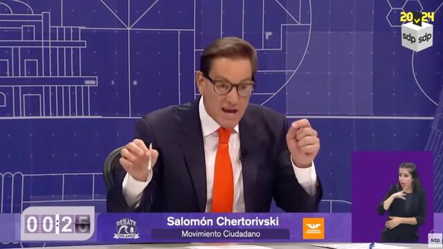 Salomón Chertorivski sacó un porro en el tercer debate CDMX y los memes no se hicieron esperar