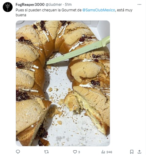 Memes por la Rosca de Reyes de Sam’s Club que casi nadie quiere