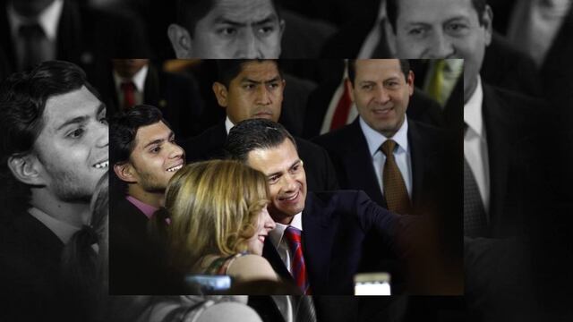 Enrique Peña Nieto en la Universidad Anáhuac.