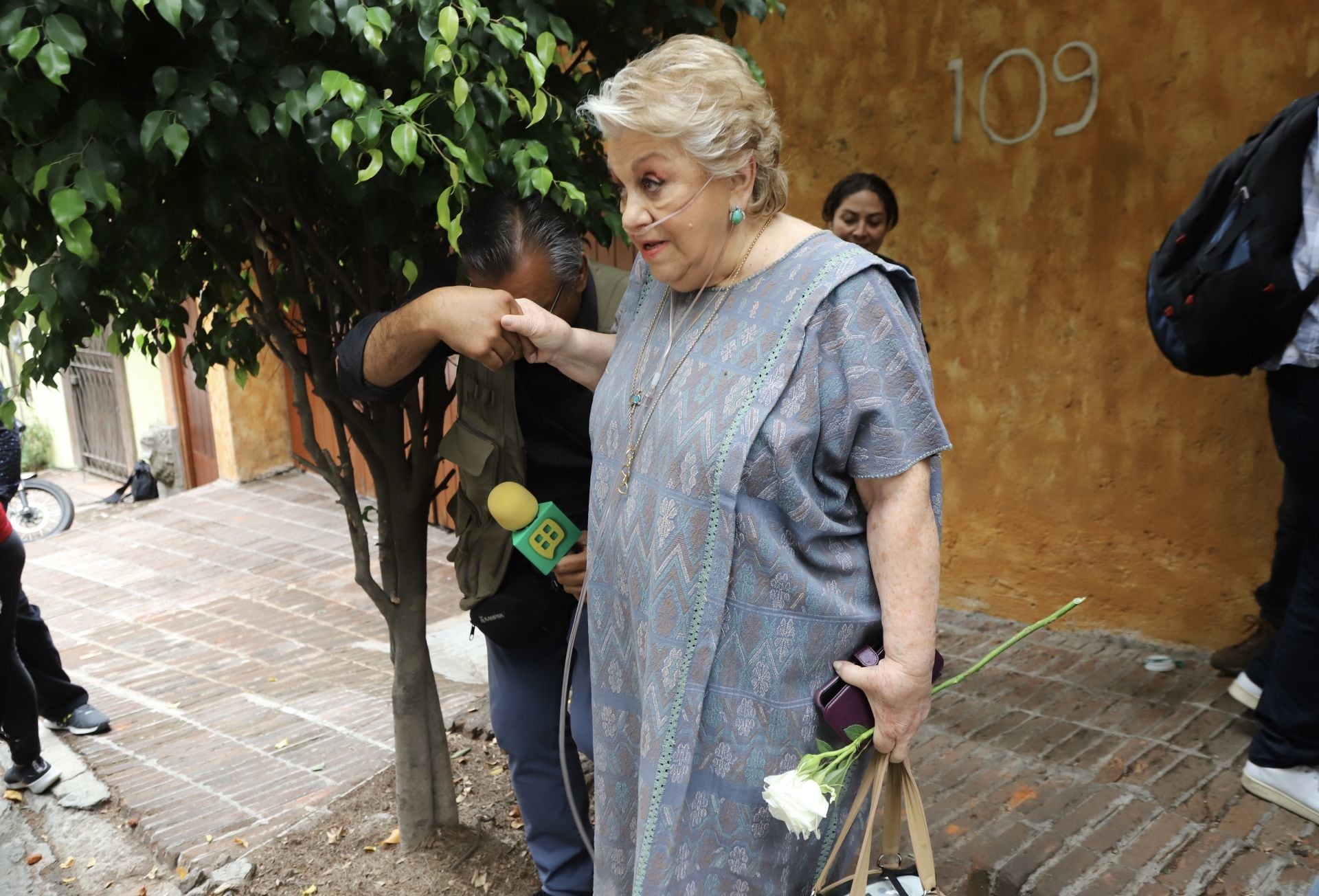 María Elena Galindo, hermana de Tina Galindo.