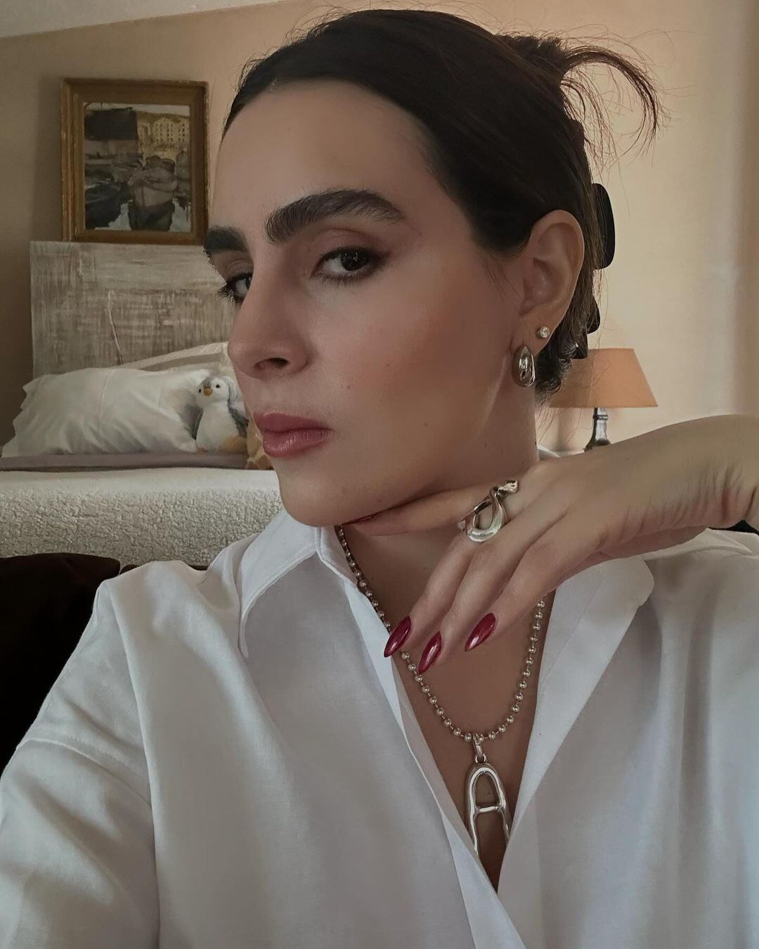 Araceli Peraza, esposa de Óscar Mario Beteta.