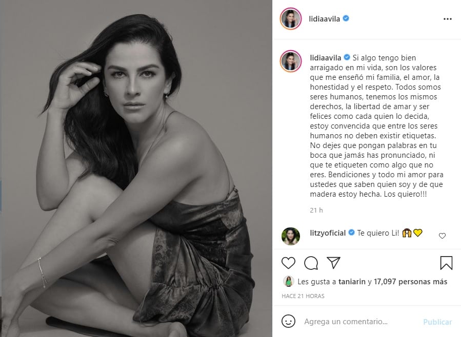 Lidia Ávila niega ser homofóbica