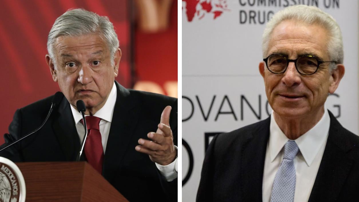 Andrés Manuel López Obrador y Ernesto Zedillo