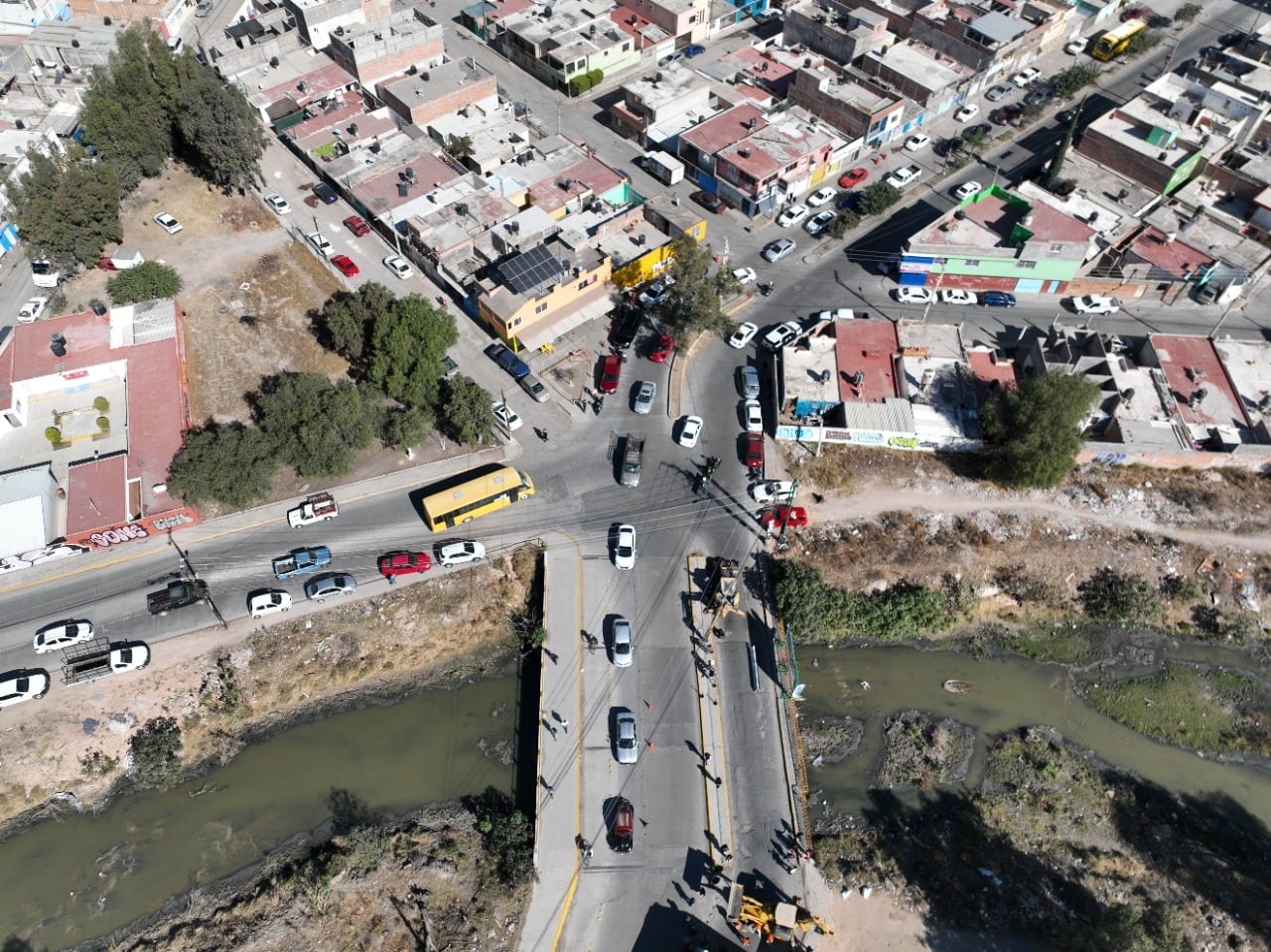 Avenida Seminario en San Luis Potosí.