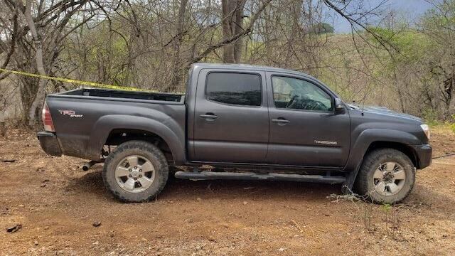 Vehículo en que viajaba Pablo Aguirre Covarrubias