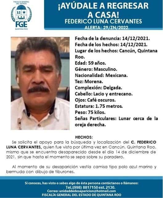 Federico Luna Cervantes, empresario y líder de Coparmex en Quintana Roo