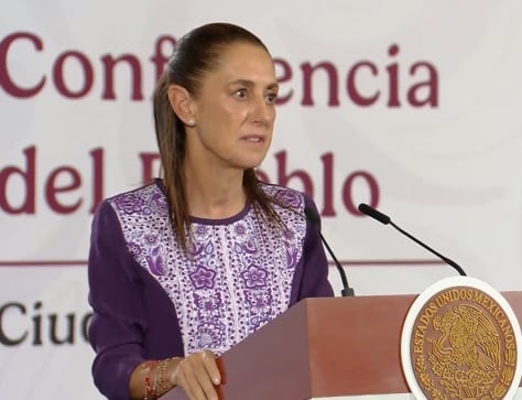 Claudia Sheinbaum, presidenta de México.