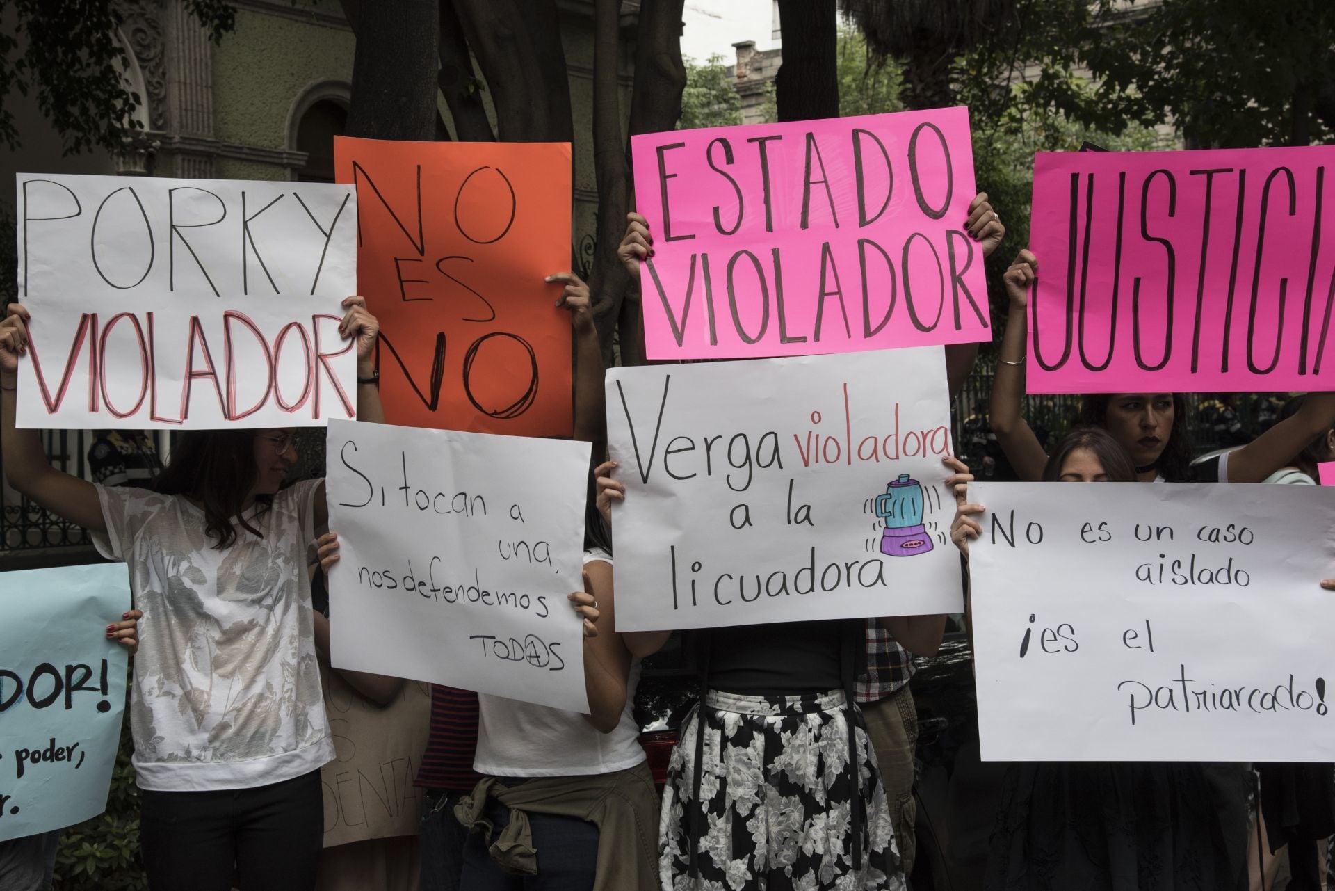 Protesta por caso 'Los Porkys'