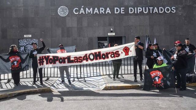 Pese a protesta de trabajadores, diputados aplazan discusión de reforma laboral hasta marzo 2024