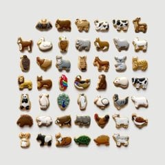 Galletas de animalitos a colores