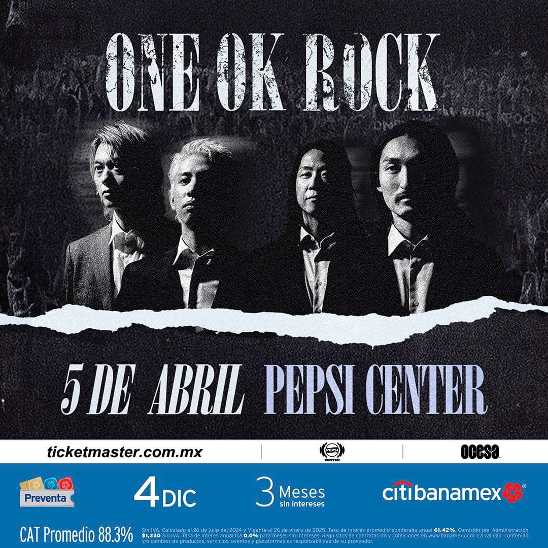 Concierto de One Ok Rock en México