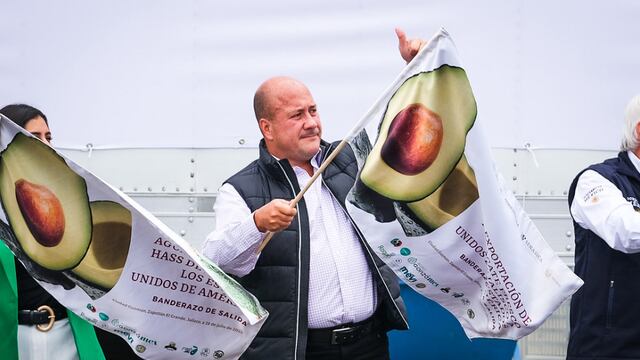 Enrique Alfaro encabeza banderazo de salida de exportación de aguacates a Estados Unidos
