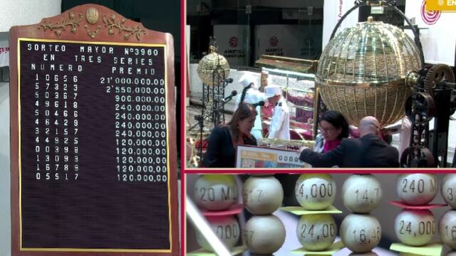 Resultados Sorteo Mayor 3960 de Lotería Nacional: Ganadores de hoy 11 de febrero