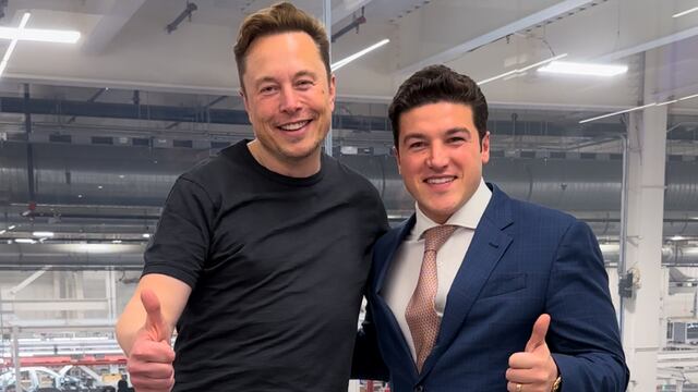Samuel García presume que se codea con Elon Musk
