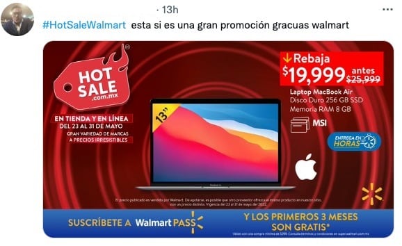 Walmart usaría bots para promocionarse en el Hot Sale 2022