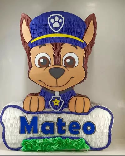 5 piñatas de Paw Patrol para niño inspiradas en los cachorros