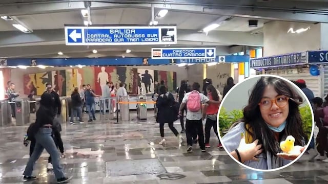 "Metro popular" en la estación Taxqueña por lo ocurrido en la Línea 3