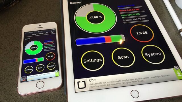 iPhone SE y iPad Pro de 9.7 pulgadas cuentan con 2GB de memoria RAM