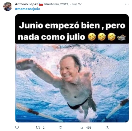 Memes por el mes de julio