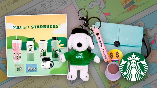 Segunda parte de la colección de Starbucks Snoopy 2025