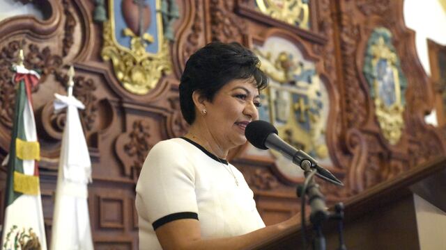 Lilia Cedillo presentó su Cuarto Informe de Labores ante el consejo universitario de la BUAP.