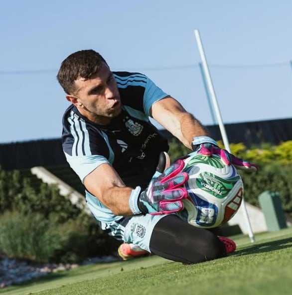 Emiliano Martínez, portero de Argentina