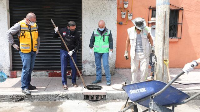 Mantenimiento a la red pluvial
