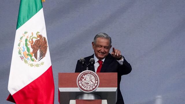 AMLO ofrece mensaje en el Zócalo