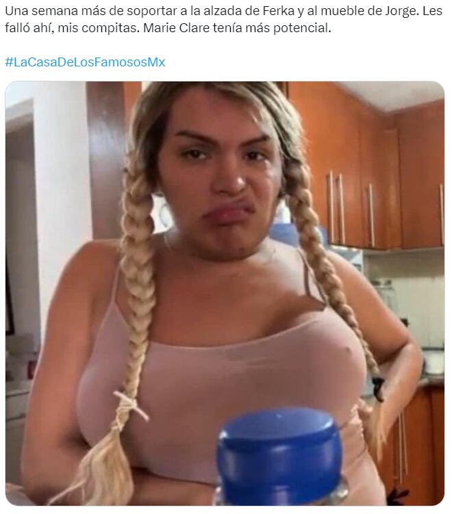 Memes de La Casa de los Famosos México 2023