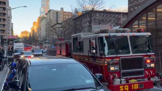 Choque de trenes en Manhattan, Nueva York