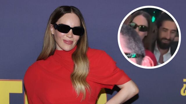 Belinda fue al evento de ¿Quién lo mató? con Gonzalo Hevia Baillères.