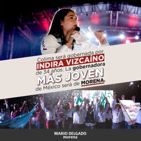 Indira Vizcaíno/Facebook